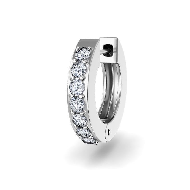 【即納可能】ハギーピアス (※シングル0.12ct) 男女兼用・ジェンダーレス