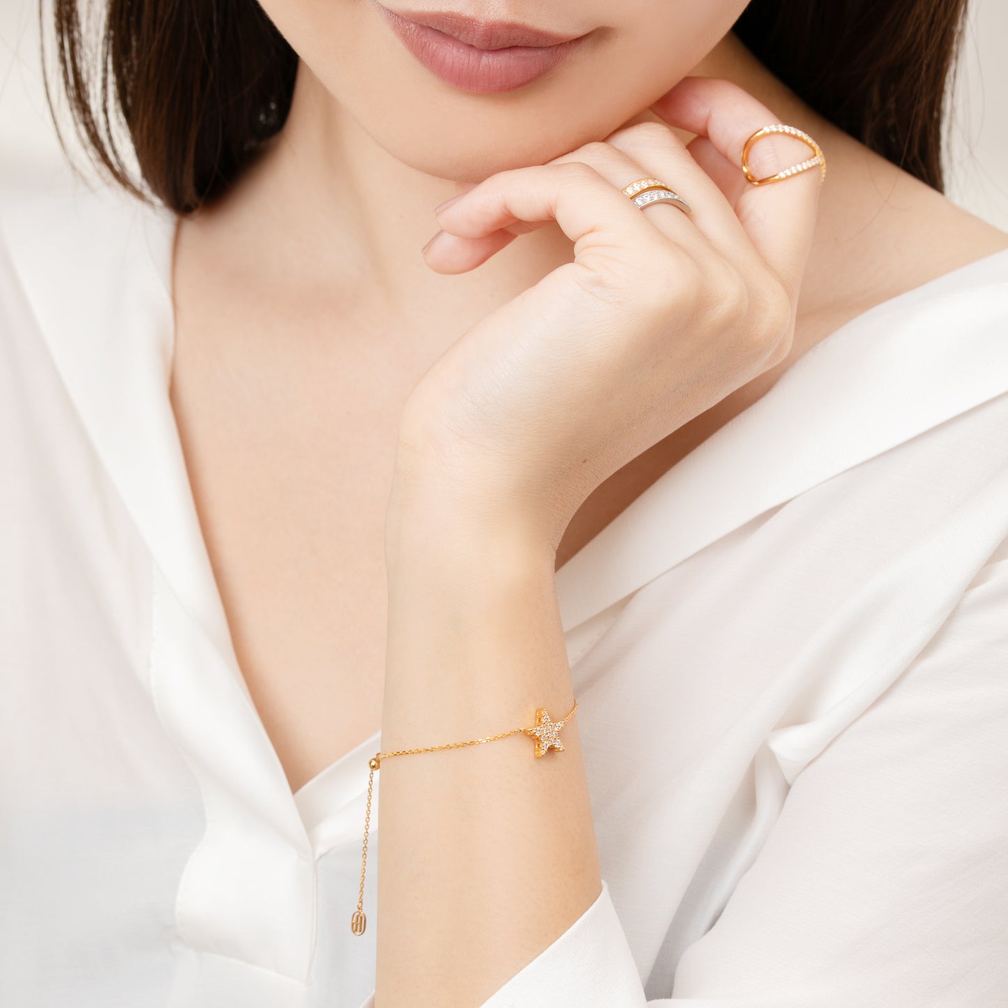 スター ブレスレット(0.21ct)