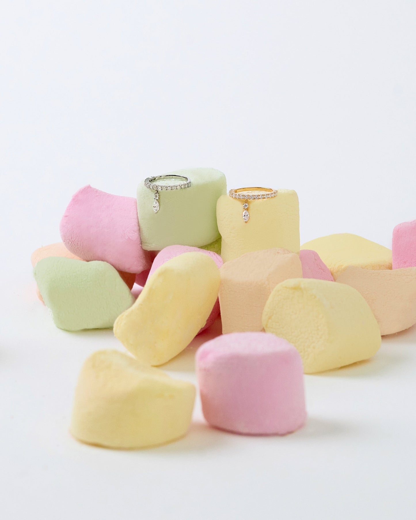 【即納可能】Wish Upon Pinky リング マーキス (0.46ct, 山脇道子氏コラボレーション製品)K18イエローゴールド6号