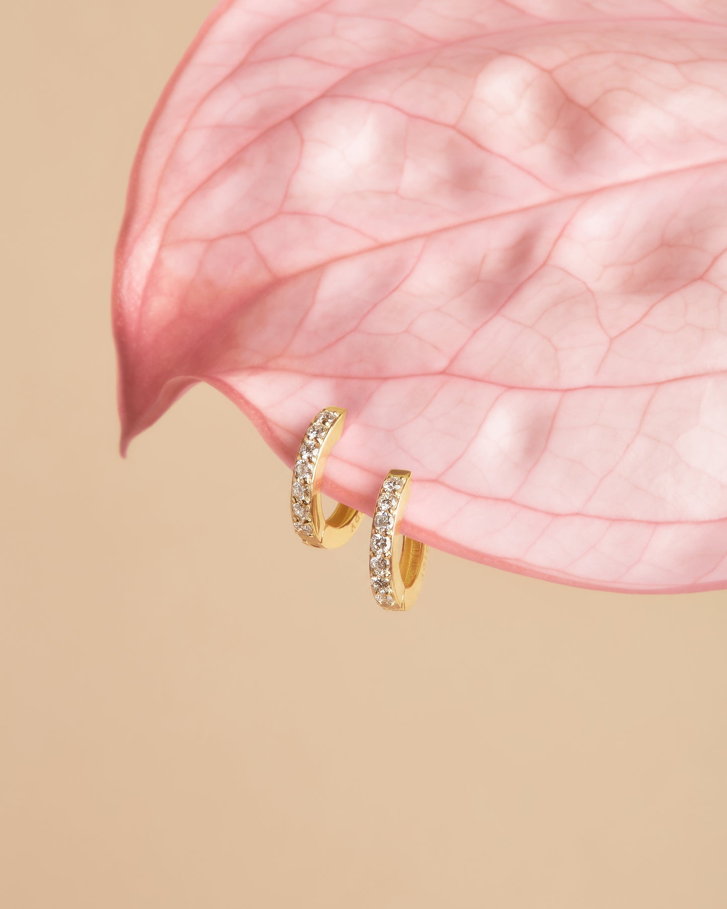【即納可能】ハギーピアス (※ペア0.24ct) 男女兼用・ジェンダーレス