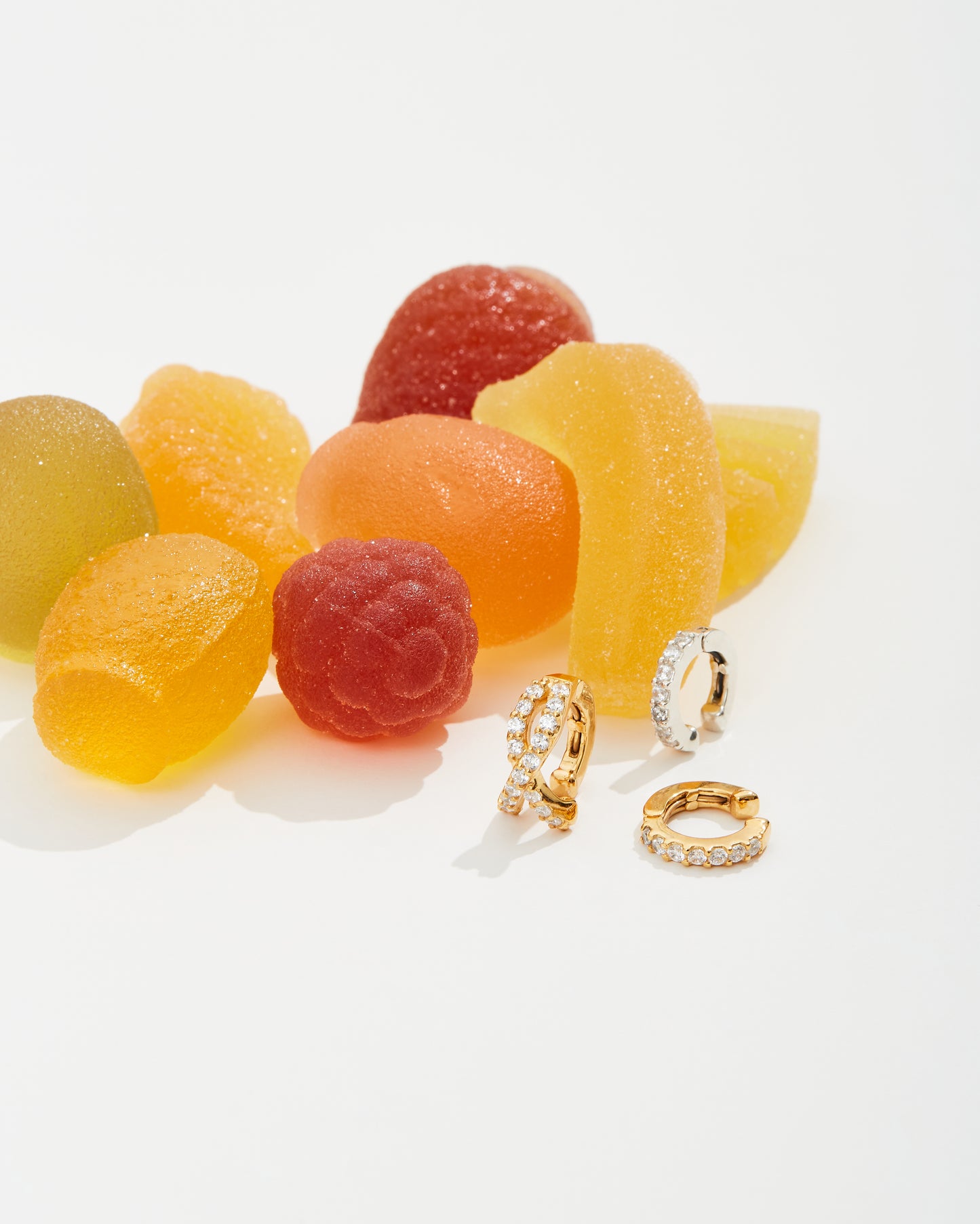 イヤーカフ ストレート (0.14ct)