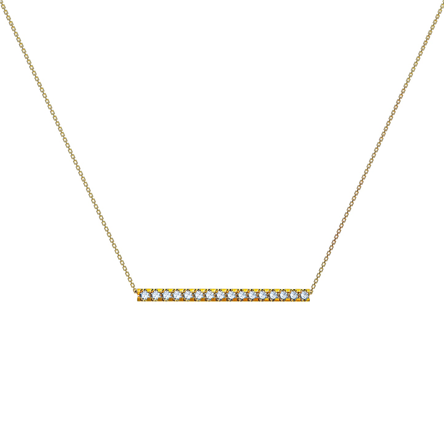 【即納可能】LINE ネックレス (0.3ct「Donation with AGIOIA」対象商品)