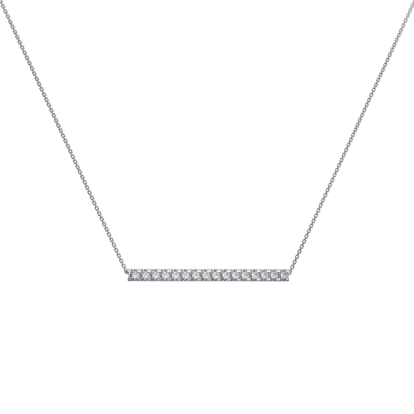 【即納可能】LINE ネックレス (0.3ct「Donation with AGIOIA」対象商品)