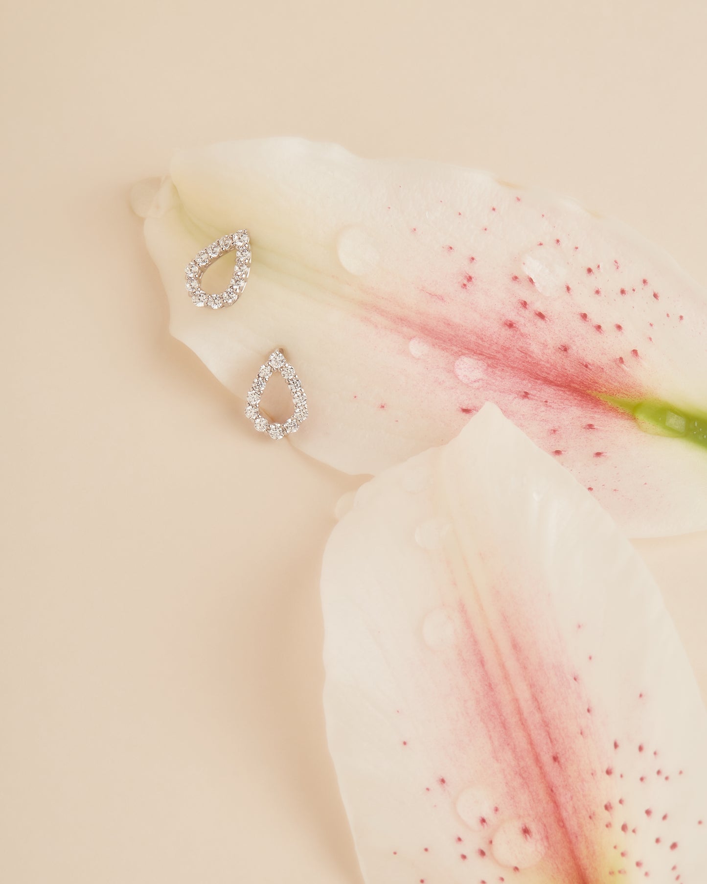【即納可能】Sizukuピアス ポストタイプ ペア0.50ct