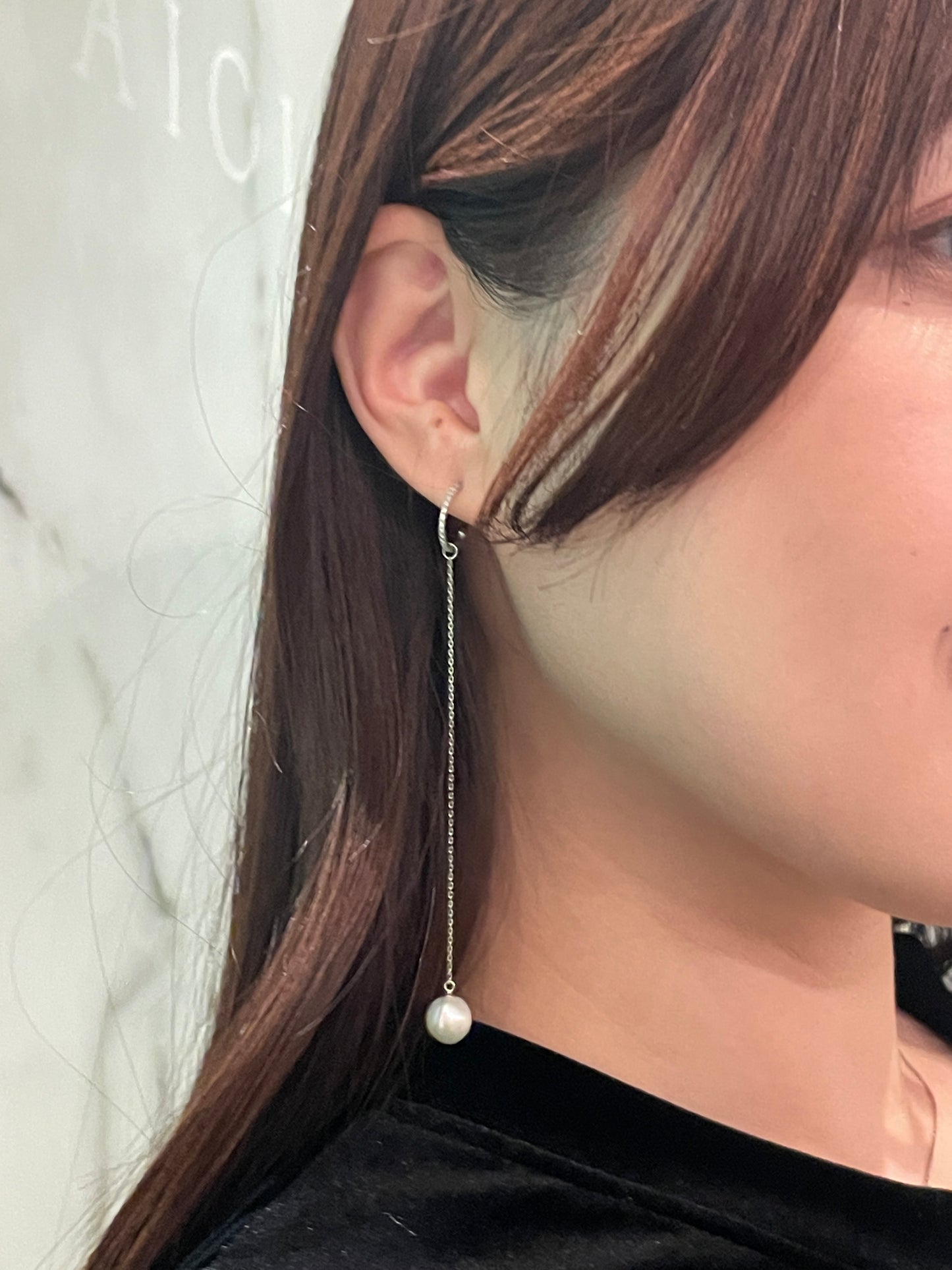 パールロングチャーム シングル(着せ替えチャーム)