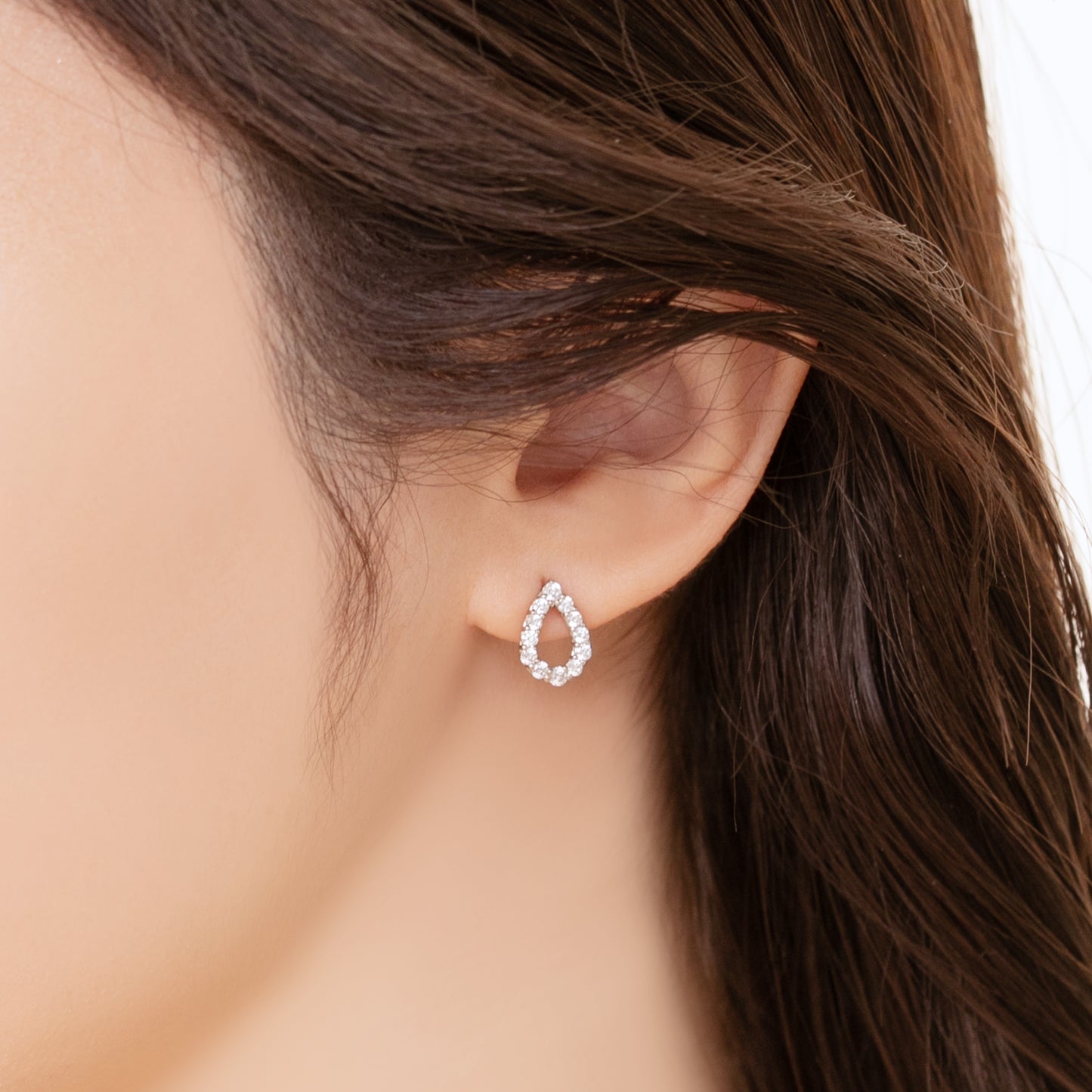 Sizukuピアス ポストタイプ (※シングル0.25ct&ペア0.50ct)