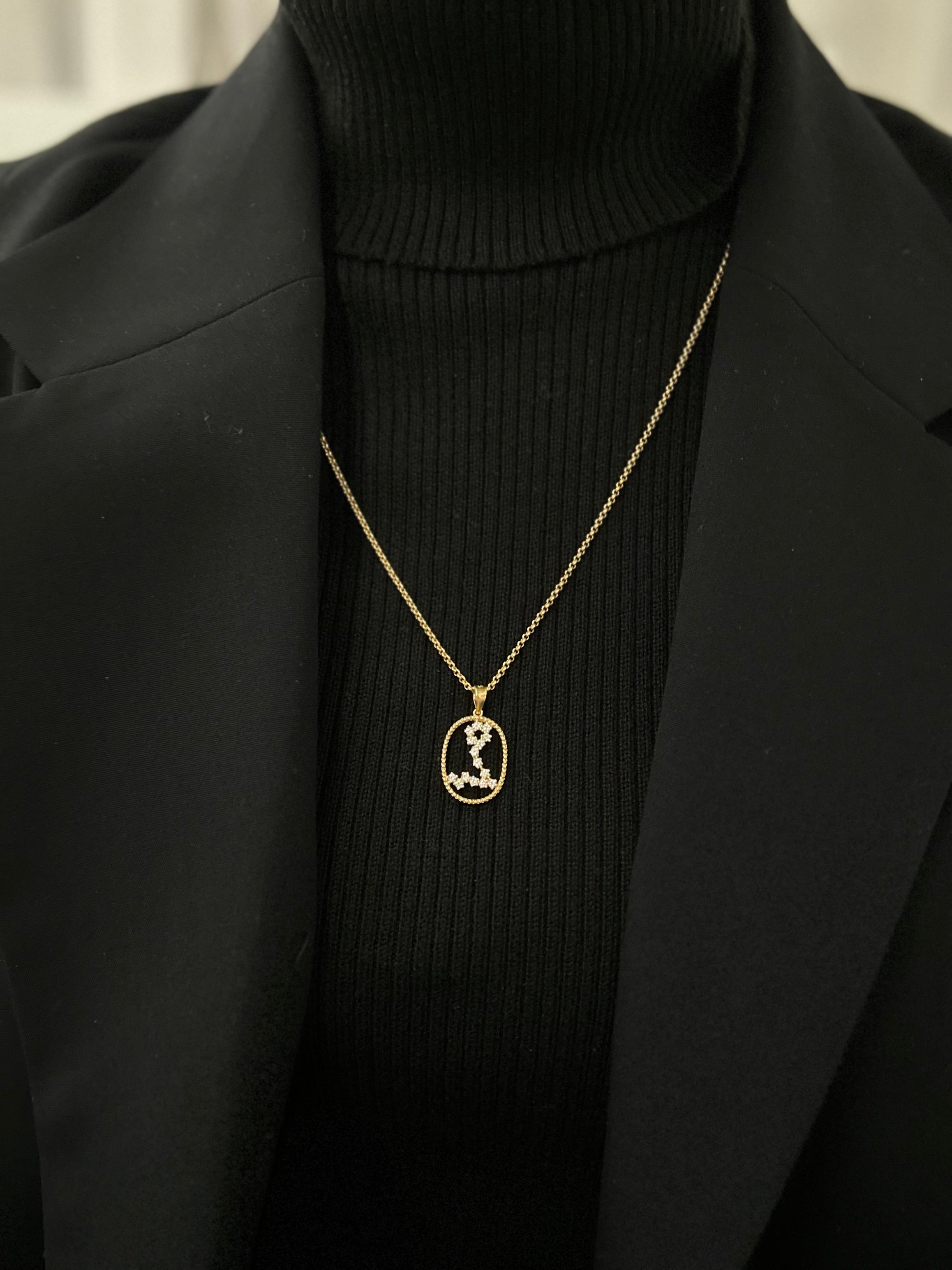 即納可能】うお座 (0.3ct) 12星座コンステレーション ロング