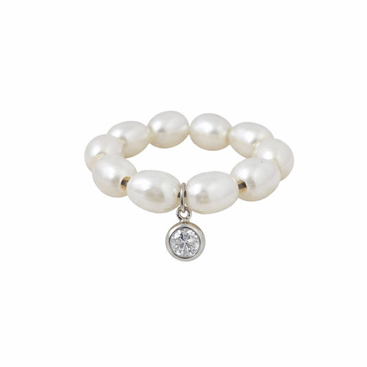 パールダイヤモンド 2wayイヤーカフリング