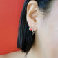 りんごgloss ピアス シングル（ポストタイプ）
