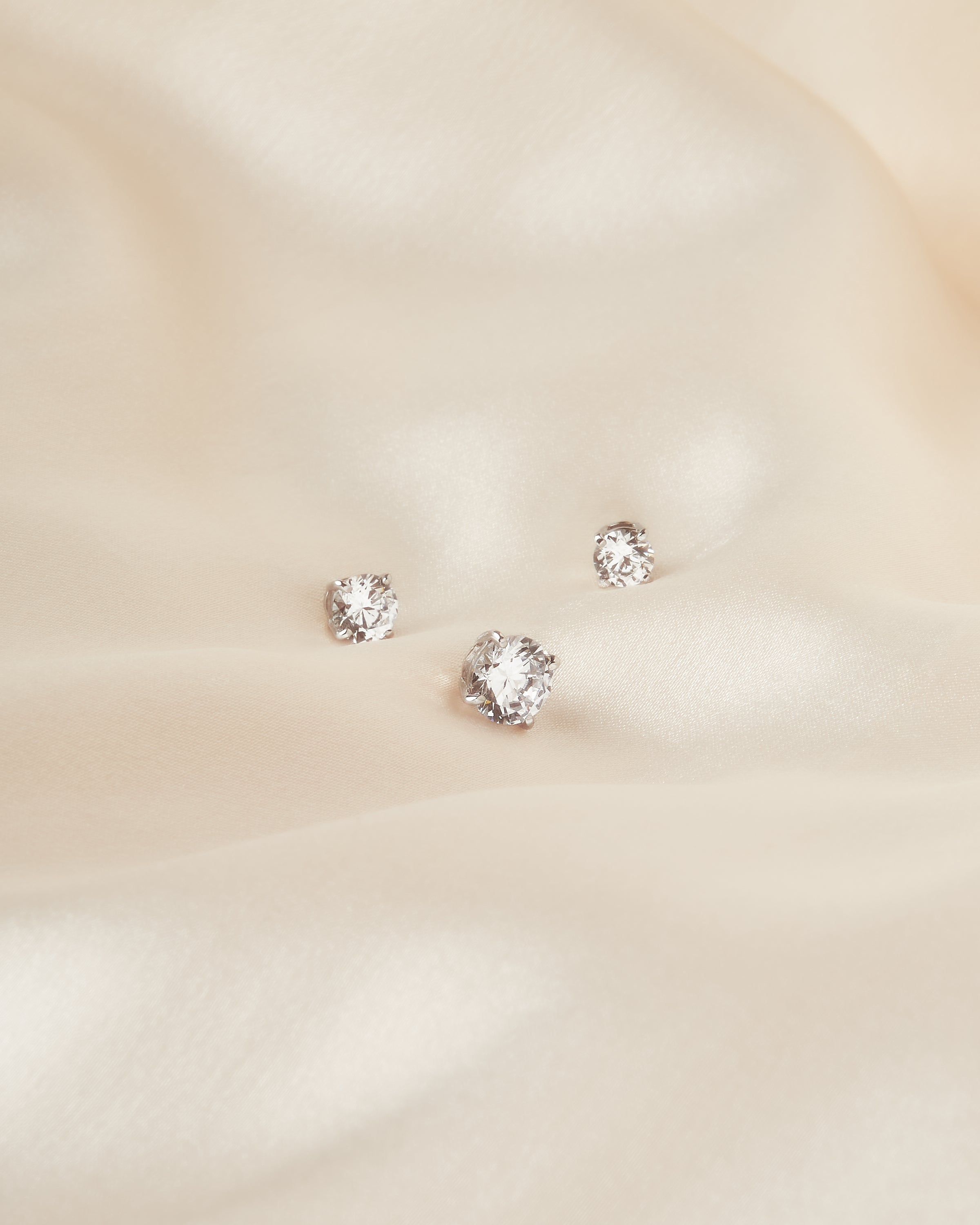 GIOIA 0.5ct+　 2wayラウンドHaloピアス