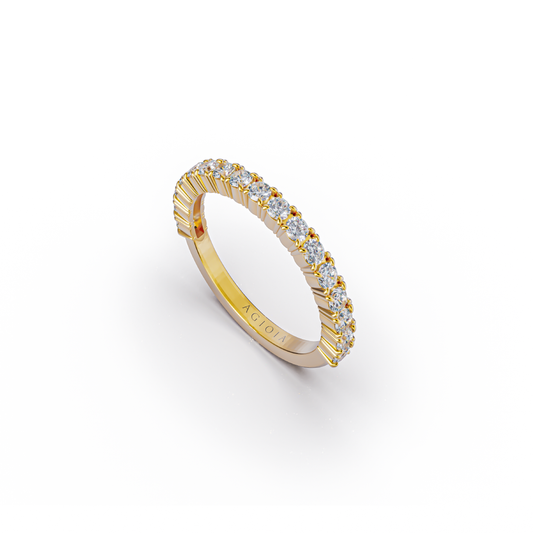 【即納可能】K18YG Wish Upon Pinky リング 5号, 0.32ct
